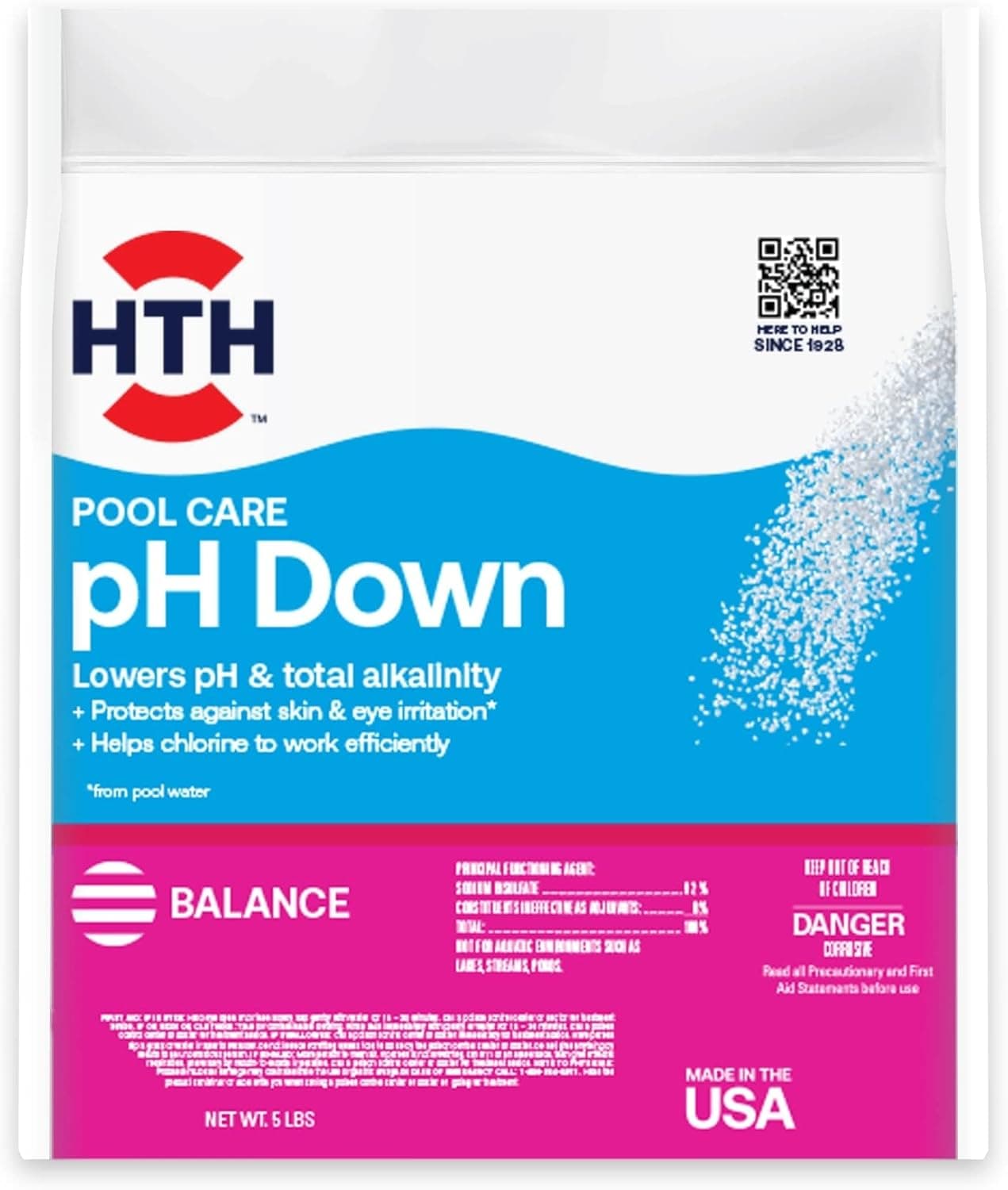 HTH Pool Care pH Down 2.27kg