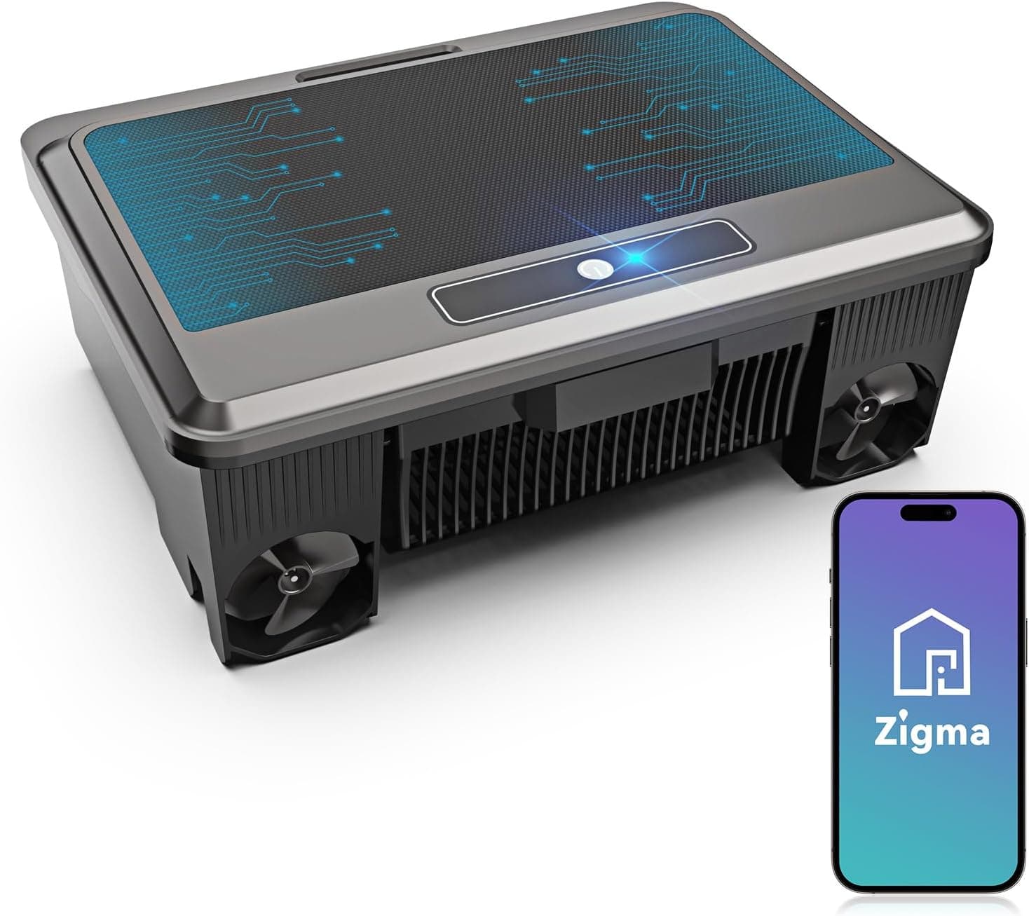 Zigma Upgraded Pool Robot with Self-Charging