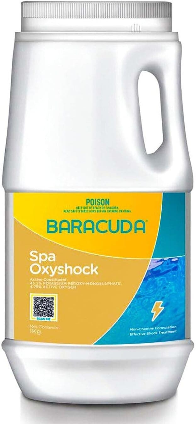 Oxyshock Baracuda Chlorine Sanitizer and Pool Cleaner
