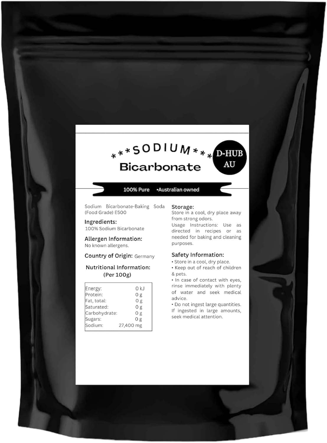 Sodium Bicarbonate Hydrogen Carbonate for Pool Cleaning