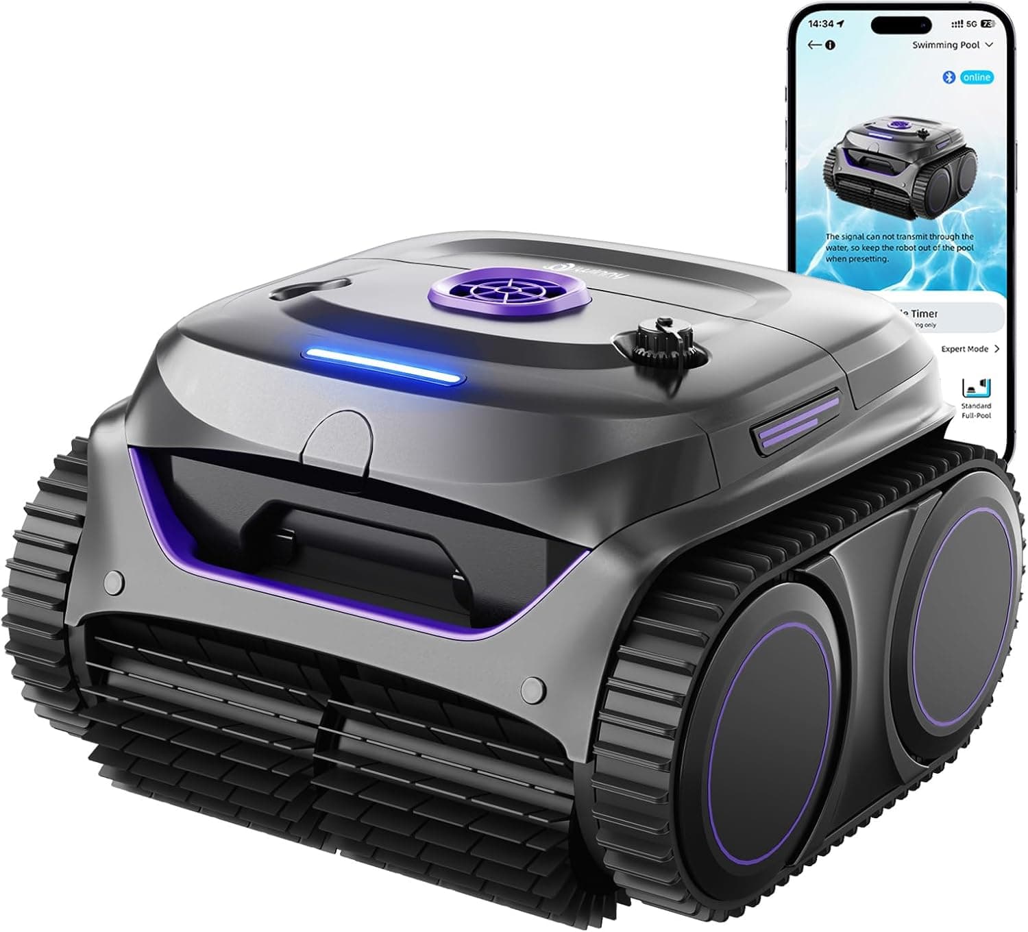 Cordless Pool Cleaner with Ultra-fine Filtration