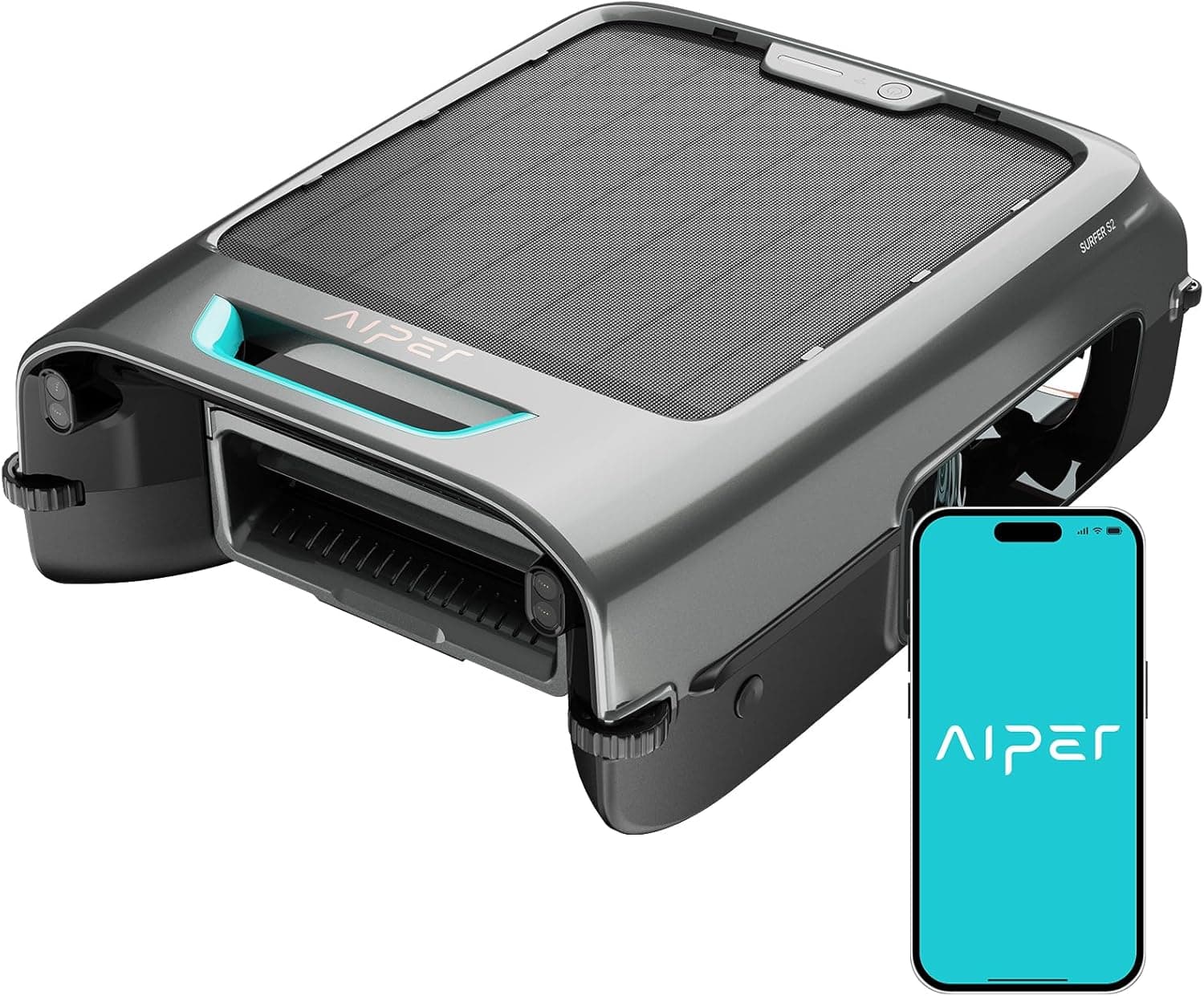 AIPER EcoSurfer S2 Solar Pool Skimmer Robot