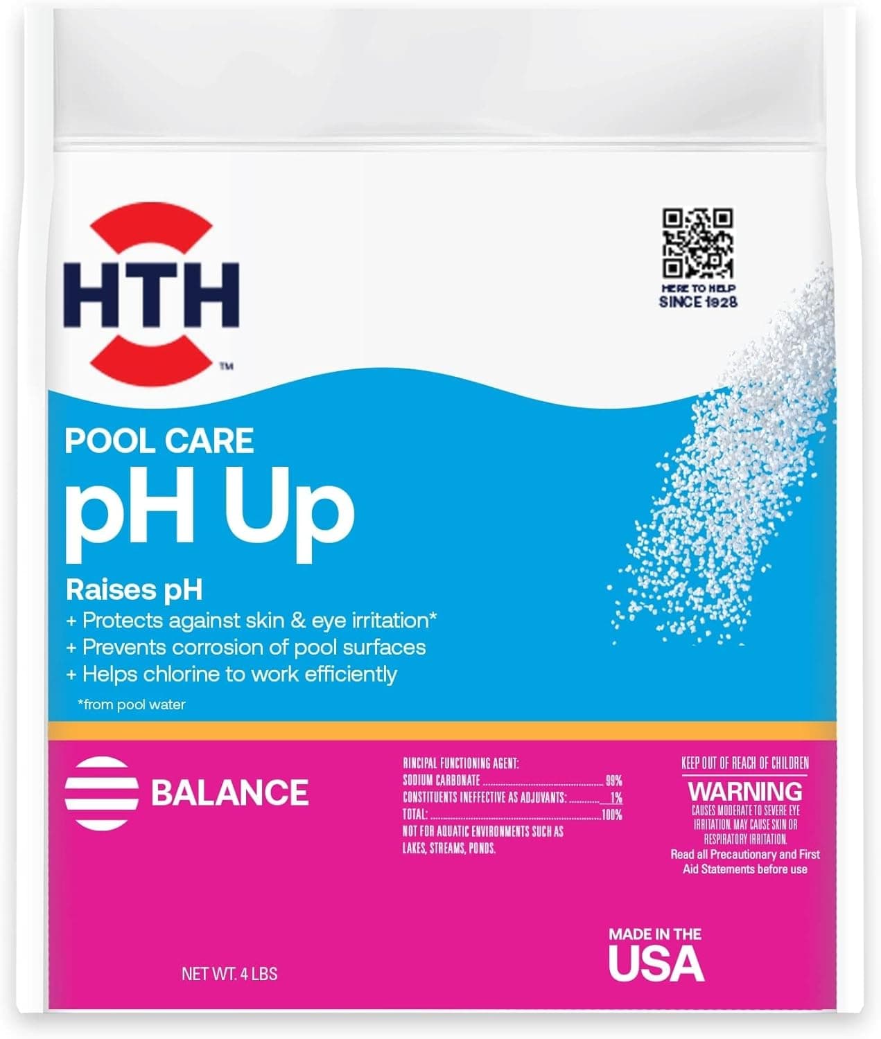 HTH Swimming Pool Care pH Up 1.8kg