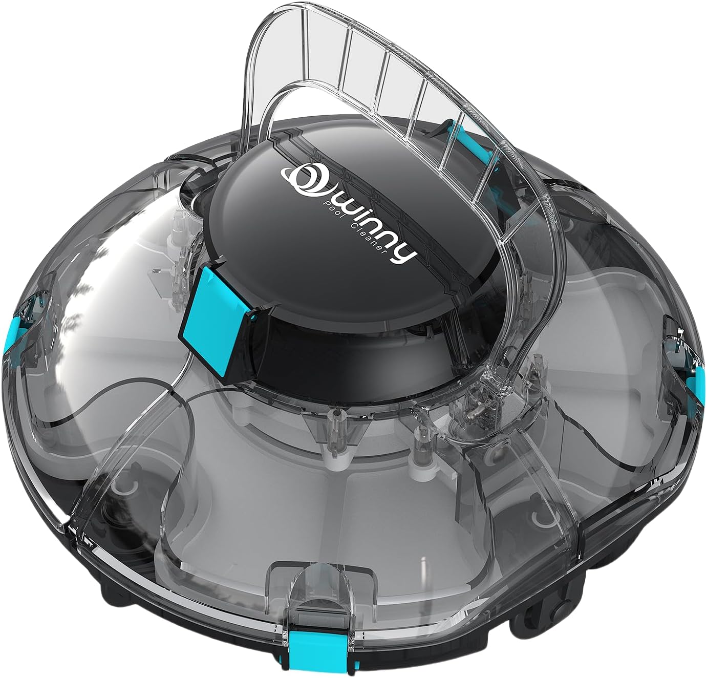 Cordless Pool Cleaner with Ultra-fine Filtration 80-Minute Self-Parking Lightweight