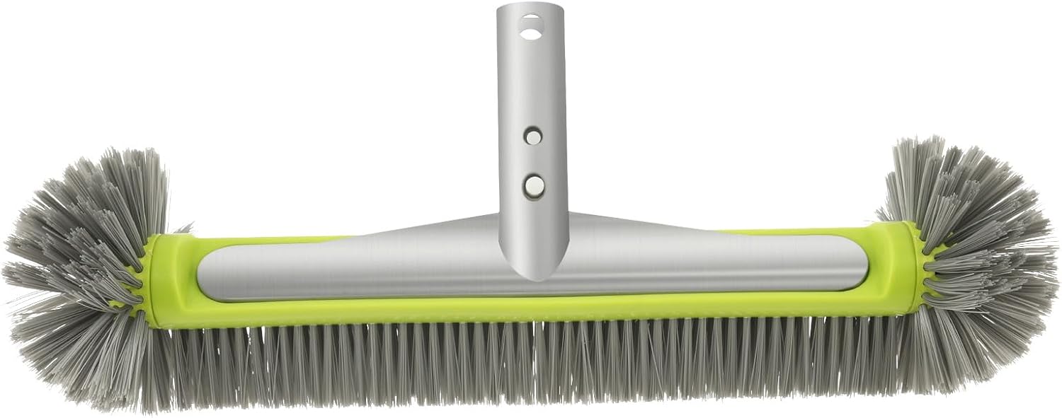 Premium Pool Brush with Stainless Steel Bristles