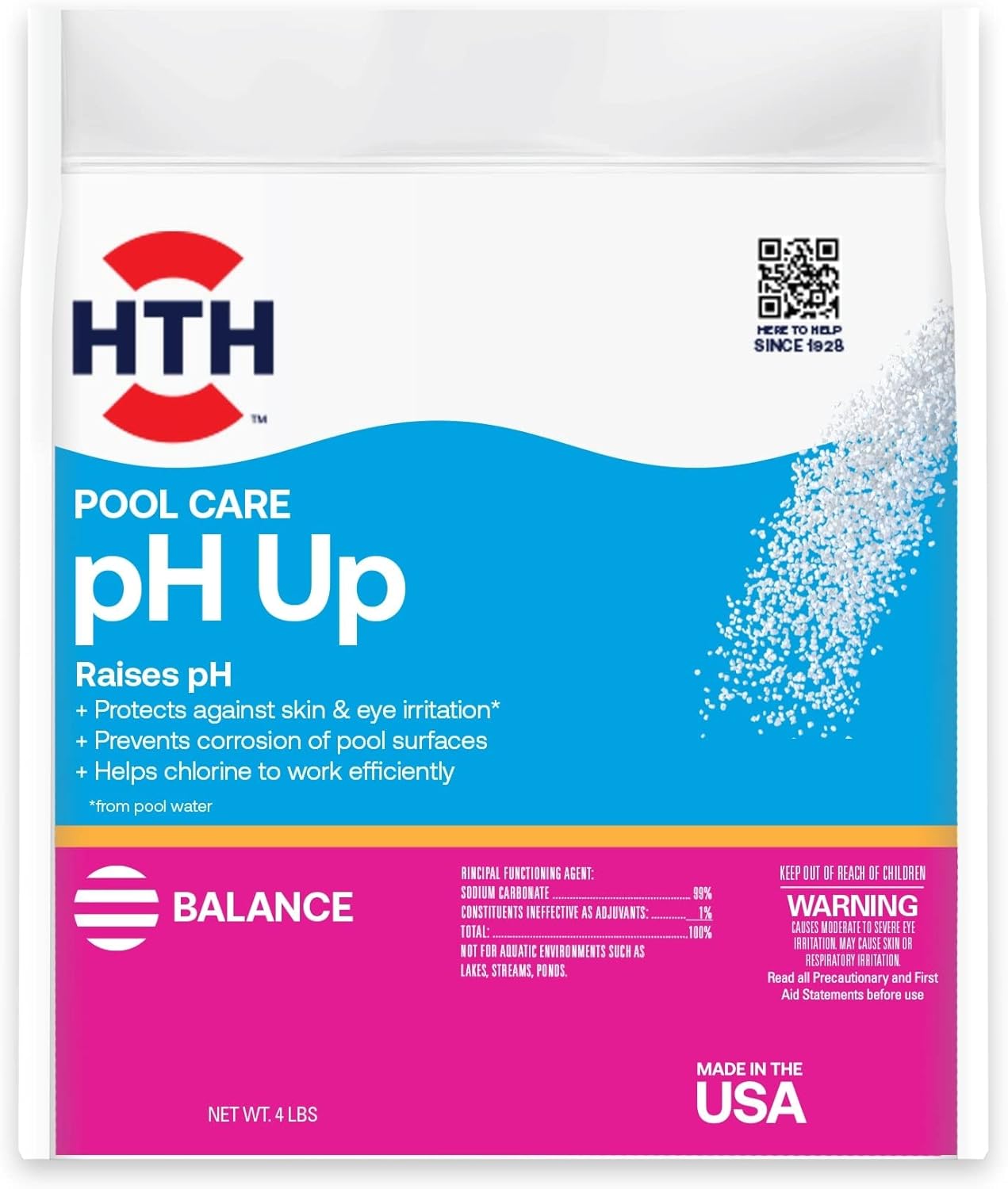 HTH Swimming Pool Care pH Up 1.8kg